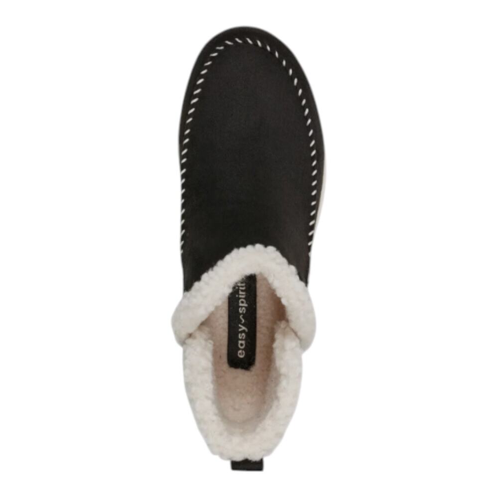 Easy Spirit Women's Tuva Cozy Pull On Booties Black Size 9 1/2 - Picture 4 of 5